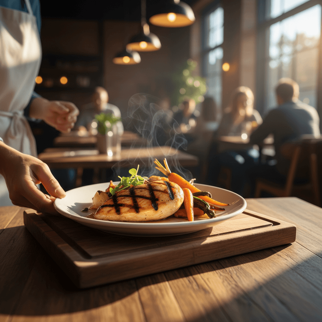 Chicken & Grill - Tender grilled chicken with char marks