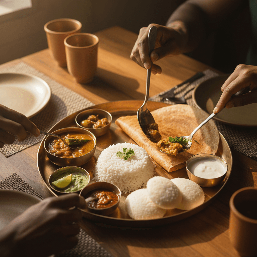 Fresh Kerala meals and grilled items from Brothers Restaurant and Grill